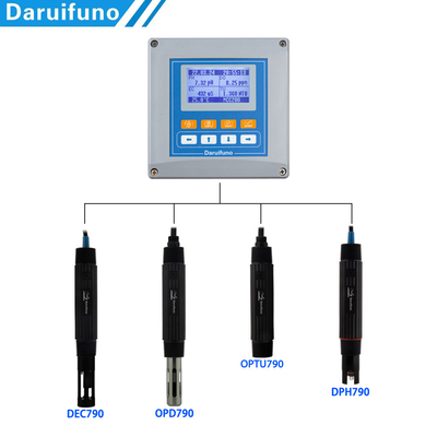 Multi регулятор качества воды параметра для соединяет 1-4 различных датчиков цифров