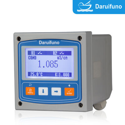 RS485 Modbus RTU Анализатор проводимости IP66 На панели установлен онлайн-контроллер проводимости с двумя SPST-реле